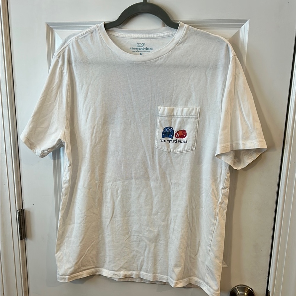 Vineyard Vines White Short Sleeve Tee